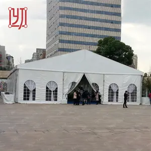 Grande luxo pvc 250 pessoas 10x15 10x20 festa de casamento jantar tenda tenda barracas de eventos marquise