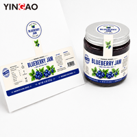 Etiquetas de Vinilo Personalizadas con Logotipo para Frascos de Mermelada, con Sello de Seguridad, Adhesivo a Prueba de Manipulación, Calcomanías para Empaque de Alimentos, Resistentes al Agua