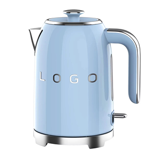Bollitore <span class=keywords><strong>Elettrico</strong></span> Automatico Retrò in Acciaio Inox da 1,7L, Produzione Diretta - Product Image 1