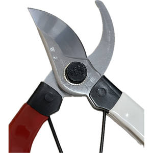 LDC 301 Grade a Sécateur 8 "en acier au carbone manche classique rouge et blanc OEM pour la coupe d'arbres fruitiers de jardin floral - Product Image 3