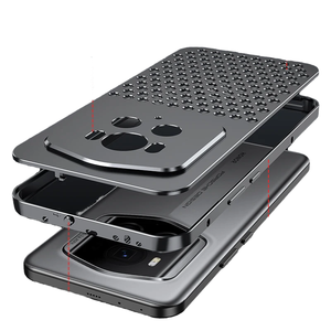 2024 custodia per telefono in lega di alluminio per aromaterapia in metallo per <span class=keywords><strong>iphone</strong></span> 16 15 <span class=keywords><strong>14</strong></span> 13 Pro Max protezione per obiettivo con ricarica Wireless - Product Image 4