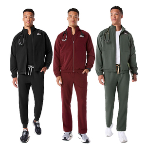 <span class=keywords><strong>Tansen</strong></span> Unisex Slim Fit Jogger-Arzthose mit 5 Taschen aus 4-Wege-Dobby-Gewebe mit Nadeldetektion für den Krankenhausgebrauch - Product Image 1