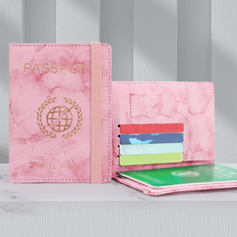 Marble-patterned pink