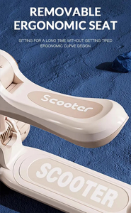 Scooter para Bebés de Alta Calidad al por Mayor con Reposapiés, Varios Colores, Tres Ruedas, para Niños de 1 a 12 <span class=keywords><strong>Años</strong></span>, Gran Inventario - Product Image 3