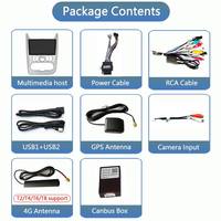 Autoradio Android Lecteur Multimédia Vidéo pour Renault Logan 1 Sandero 2009 - 2015 Navigation GPS SWC BT