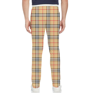 <span class=keywords><strong>Pantaloni</strong></span> da Golf Casual a vita alta da uomo con motivo personalizzato <span class=keywords><strong>pantaloni</strong></span> lunghi Chino <span class=keywords><strong>bianchi</strong></span> con fodera incorporata e stampa bandiera - Product Image 3