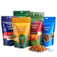Sachet Doypack Personnalisé avec Logo, Fermeture Éclair, en PE Recyclable, Imprimé Flexo, pour Emballage Alimentaire (Chips de Pommes de Terre) – Direct Usine Chine