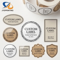 Autocollants personnalisés, logo personnalisé, impression Inyl, étiquettes promotionnelles pour l'emballage, étiquettes privées, autocollants UV DTF personnalisés