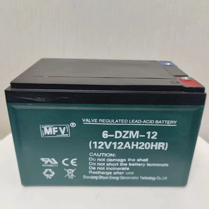 경보 시스템 완구 오토바이 및 자전거 12 볼트 용 12V12AH 충전식 딥 사이클 <span class=keywords><strong>AGM</strong></span> 배터리 납산 밀봉 - Product Image 1