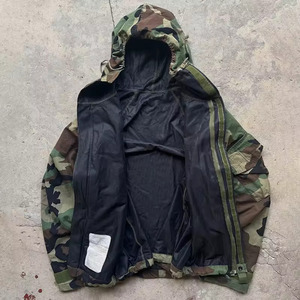 OEM <b>Camo</b> <b>Windbreaker</b> Jacket Lightweight Windproof Polyester Cotton Outdoor Jacket Camouflage Hiking Streetwear Men Hooded Jacket - Product Image 3