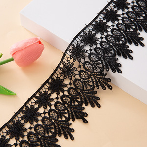 Gran oferta, adorno de encaje de 8,5 cm, <span class=keywords><strong>guipur</strong></span> para vestidos bordados, muchos colores, accesorios DIY, textiles para el hogar, adorno de encaje de costura DIY - Product Image 3