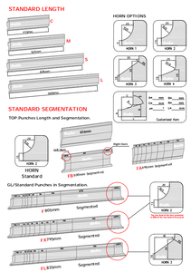 <span class=keywords><strong>Stampi</strong></span> per piegatura senza saldature segmentati e personalizzabili del marchio Golin con <span class=keywords><strong>molle</strong></span> interne per pressa piegatrice - Product Image 3