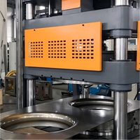 Machine de formage par rotation CNC pour panneaux de climatiseur