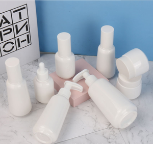 Meilleur emballage fournisseur cosmétique eau lotion crème bouteille en plastique essence lotion compte-gouttes bouteille d'huile essentielle ensemble cosmétique bouteille - Product Image 4