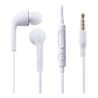 Earphone J5 Warna-warni dengan Kotak Paket Ritel untuk Headphone In-Ear Samsung S6 J5 Earphone