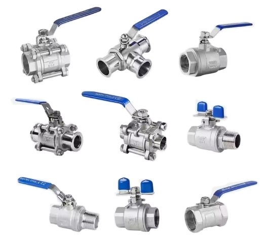Stainless Steel Ball Valves 2pc 3pc