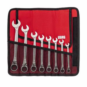 ชุดประแจสองหัวยูซาจ เมตริก โครเมี่ยมวานาเดียม เหล็กเกรดอุตสาหกรรม ชุดเครื่องมือ 8 ชิ้น - Product Image 1