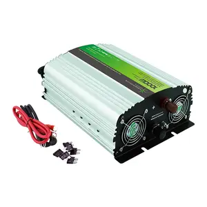 1000W Wechsel richter mit Ladegerät, 12V 24V Gleichstrom bis Wechselstrom 100V 110V 120V 220V 230V 240V netz unabhängiges reines Sinus-Wechselrichter-Ladegerät