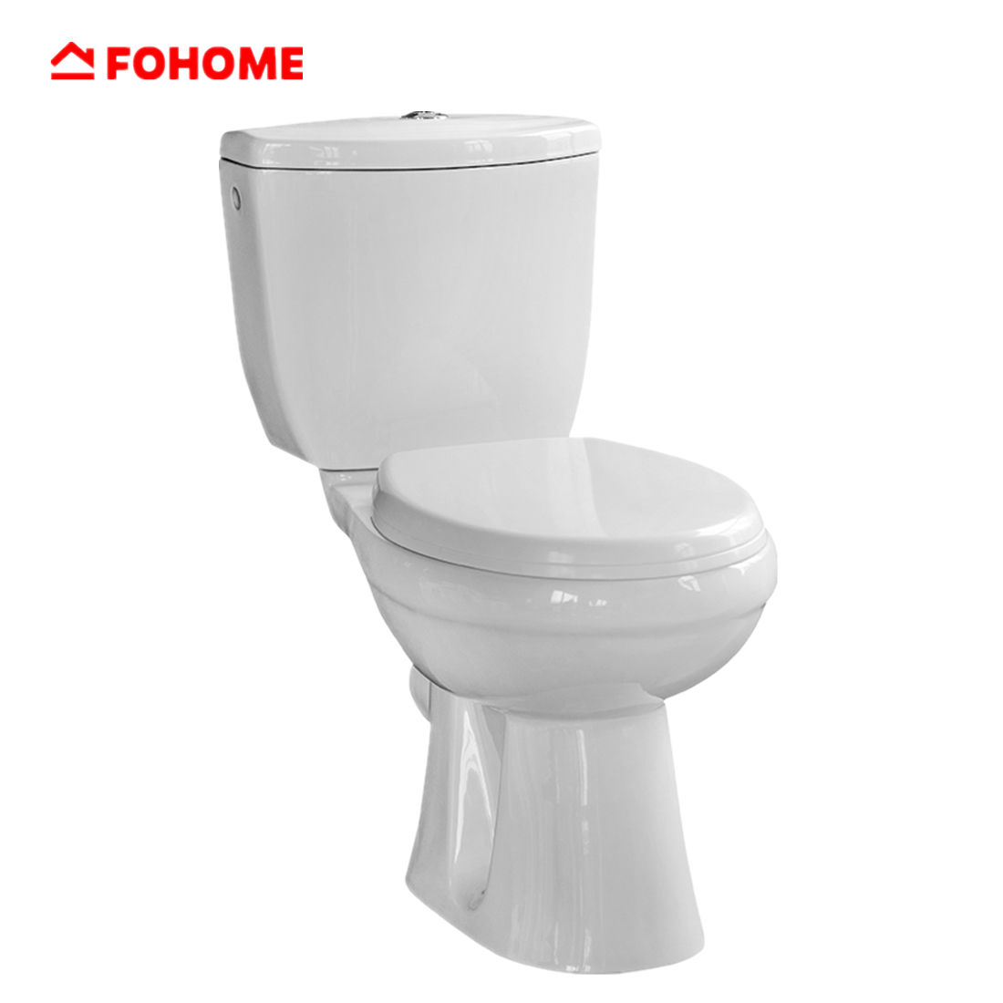 White Rohl U.2887WH Perrin & Rowe Victorian Close Coupled Water Closet