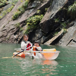 <span class=keywords><strong>Kayak</strong></span> Transparente a <span class=keywords><strong>Precio</strong></span> de Fábrica, Canoa Transparente con Fondo Transparente para 2~3 Personas, Kayaks Transparentes para Turismo con Accesorios Gratuitos - Product Image 5