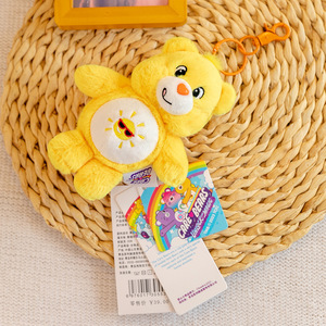 Nieuwe regenboog hart beer hangende ornament pluche speelgoed sleutelhanger teddybeer pop tas decoratie groothandel - Product Image 3