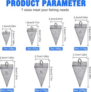 Piombi a quattro lati triangolari anti-attrito per la <span class=keywords><strong>pesca</strong></span> alla trota in fiume - Vendita all'ingrosso - Product Image 2