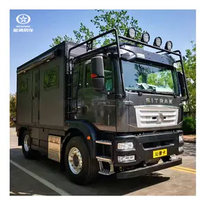 Seetoone 4x4 오프로드 원정 평판 트럭 트레일러 rv 모터 홈 캠퍼 트럭 판매