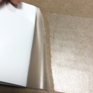Échantillon gratuit Autocollant en coquille d'œuf Vinyle destructible A4 Autocollant en coquille d'œuf transparent Papier - Product Image 3