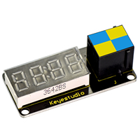 Module d'affichage LED à 4 chiffres de haute qualité pour l'éducation à la programmation, anode commune 0,36 pouce, connexion facile, pour Arduino