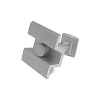 SOEASY Supports de fixation solaires en aluminium pour toiture, pince intermédiaire pour module solaire