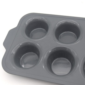 Torta circolare antiaderente a 6 fori con manico in tazza di carta per torte - Product Image 5