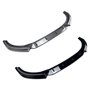 Divisor de Parachoques Delantero para BMW Serie 5 G60 G61, Textura de Fibra de Carbono, Negro Piano, 2024, Transmisión Automática - Product Image 2