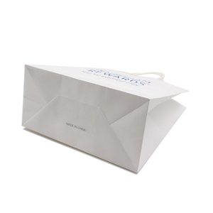Big Kraft Paper <b>Bag</b> Paper Sack <b>Bag</b> Manufacture in China, Supermarket Craft Paper <b>Bag</b>, Travel Food White Color Customized Accept - Product Image 3