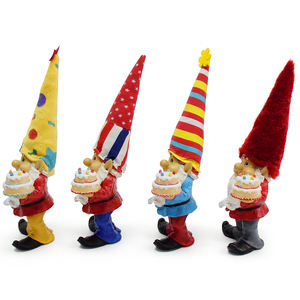보헹 해피 버스데이 노르딕 곤크 컬렉션 주방 선물 파티 노움 장식 기발한 생일 산타 피규어 - Product Image 3