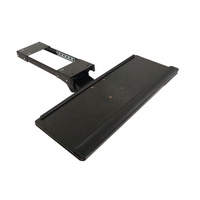 Plateau pour clavier et souris, style moderne, réglable, avec pince, texture ergonomique