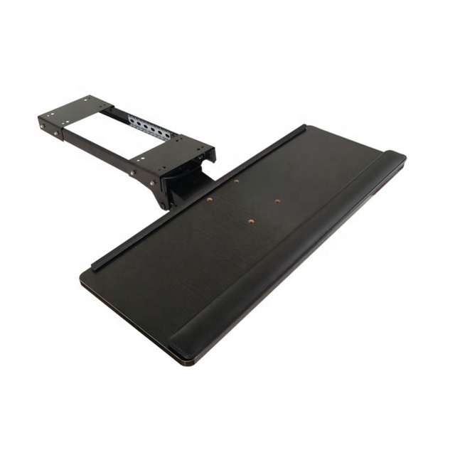 Modern Keyboard Mouse Tray Adjustable Clamp on Keyboard Tray Ergonomic Keyboard Tray