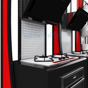 Heavy Duty Metal Appliance Display Floor <b>Stands</b> And Racks for Air Conditioner Kitchen Hood Dishwasher Showroom Retail Store - Product Image 5