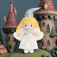 Poupée de chiffon noir fille poupées en peluche douce princesse poupée de chiffon bébé jouet