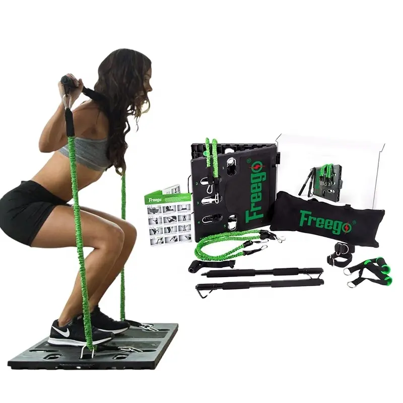 2023 Muscle Building Home Fitness Board Push Up Board Body Building 9 in 1 esercizio di allenamento per le donne gambe e glutei