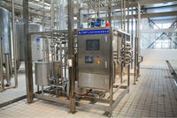 Pasteurisateur à double enveloppe pour lait de chèvre électrique