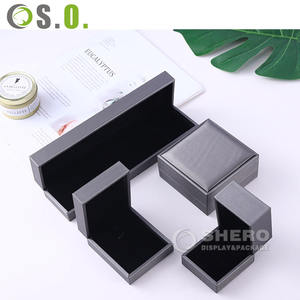 Wholesale Jewelry Blue Box Proposal Diamond Ring Box Wedding <b>Couple</b> Necklace Box Wholesale Customization Jewelry Box - Product Image 5