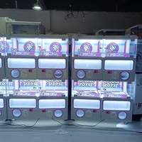 Distributeur de capsules à monnayeur double couche, attrayant, pour cadeaux d'enfants, idéal pour centres de jeux et parcs d'attractions