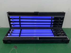 Tubo de Luz LED RGB de Rotación Infinita de 360 Grados para Exteriores con Soporte Telescópico Ajustable para Bodas - Product Image 6