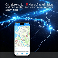 Dispositivo de Rastreo OBD Portátil con Bluetooth, Alerta de Exceso de Velocidad para Automóvil, Sin Necesidad de Tarjeta de Datos, Mini Rastreador OBD en Tiempo Real