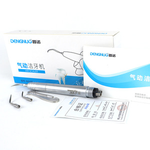 Herramienta de limpieza dental neumática de 4 orificios de alta frecuencia para eliminar sarro dental con certificación CE - Product Image 4