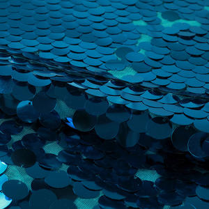 Tissu à sequins 3D de 18 mm, grand sequin, nappe décorative pour hôtel, fond de mur, vêtement, pièce suspendue colorée - Product Image 3