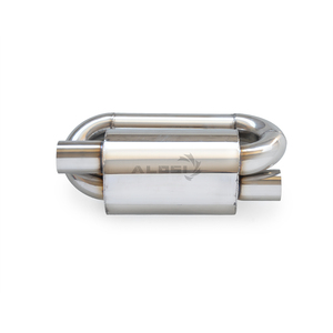 Universal S-type Back Pressure Exhaust Universal S-drum Resonator Universal S-type <strong>Muffler</strong> - Product Image 4