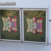 Jeu de cartes à impression personnalisée offset polychrome recto et verso avec livre de règles