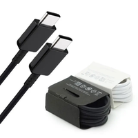 Cable tipo C para Samsung Cable tipo C a tipo C Cargador para Samsung Galaxy S20 S21 S22 Note10 Cable DE LA USB-C para Samsung S21 S21 +