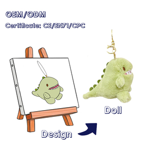 Porte-clés en peluche <span class=keywords><strong>chat</strong></span> noir OEM de haute qualité, personnalisé, doux, mignon, petit jouet en peluche - Product Image 2